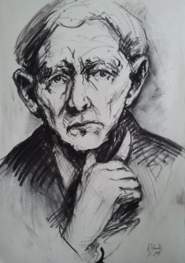 Portret mężczyzny, 42x30, 2015